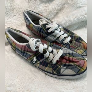 Polo plaid sneakers